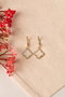 Heliophilia Silver Pendientes CKP9858 Dorados